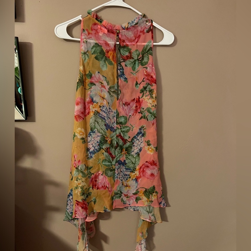 Anthropologie Nikasha Morevia floral top size small - Picture 7 of 7